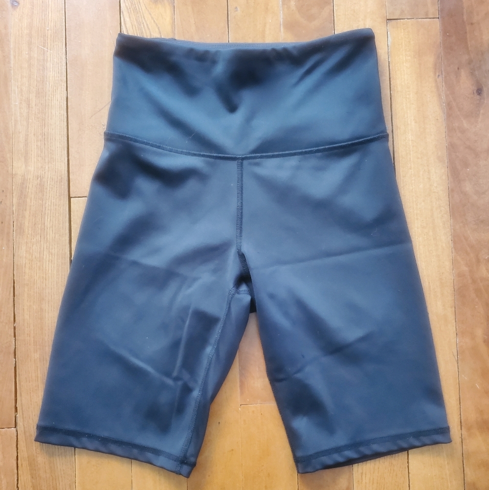 Cycle House Black High-rise Bike Shorts